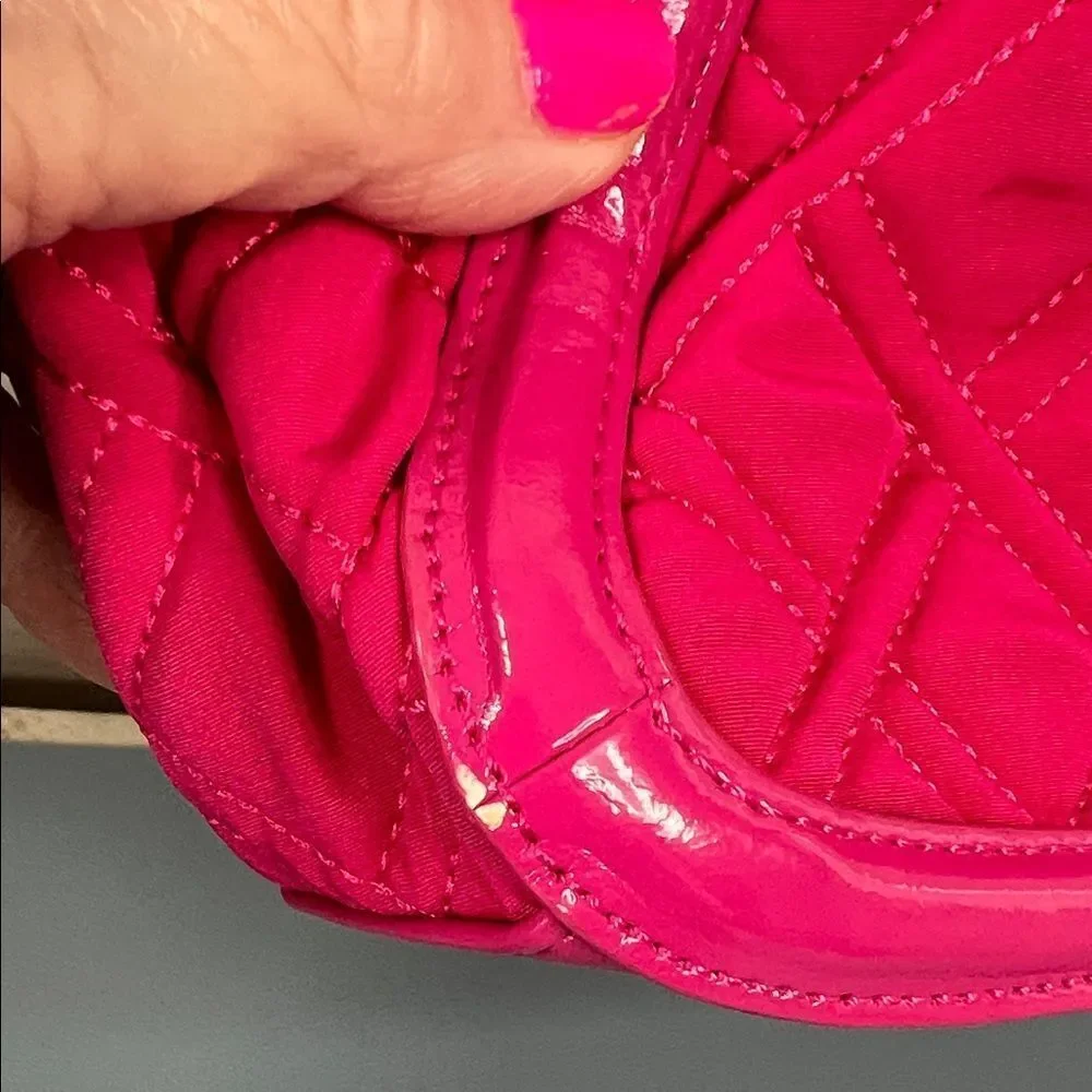 Vera Bradley Pink Quilted Crossbody Bag